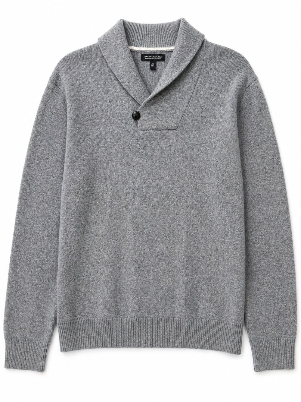 SOLD Banana Republic Italian Yarn 100% Extra Fine Merino Wool Sweater